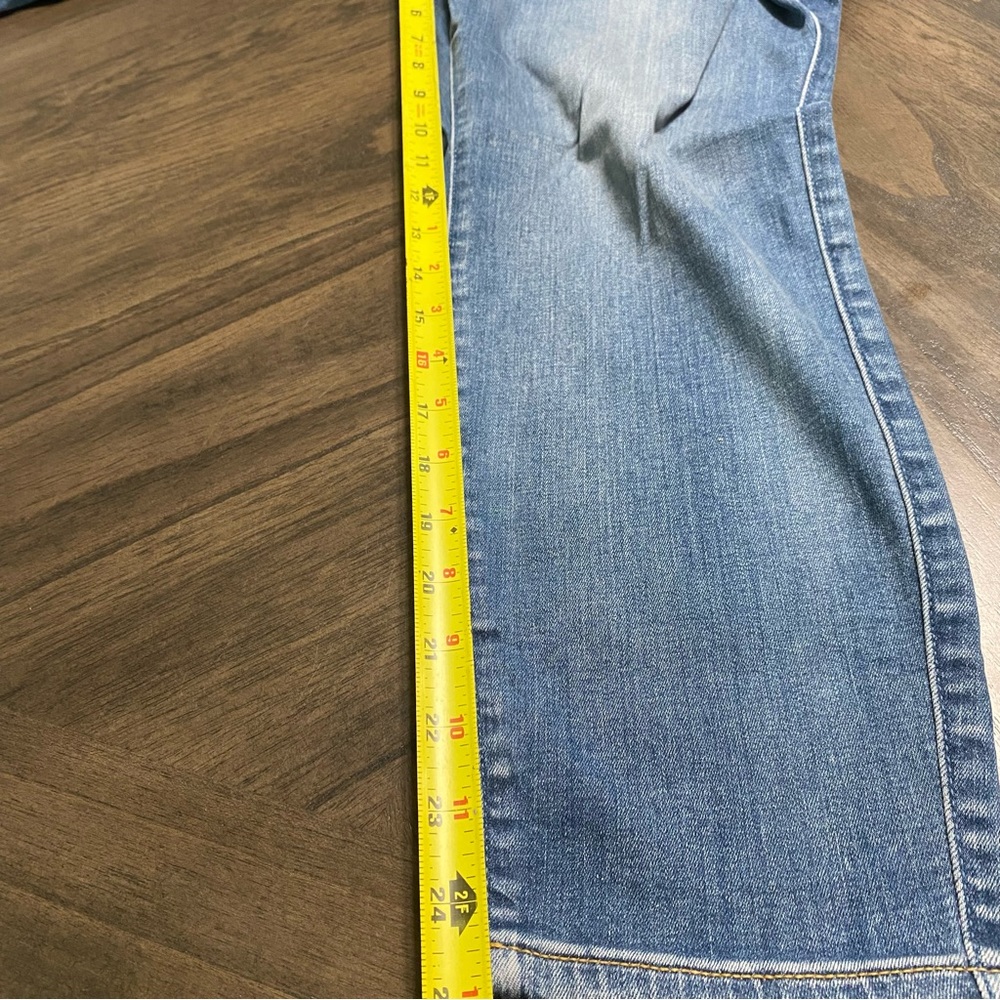 Torrid Bombshell Jeans Size 20XS Extra Short Ankle Blue High Waist Med Wash - Picture 11 of 11